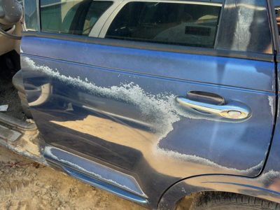 2001 Chrysler PT Cruiser Rear Door LH Blue PB7
