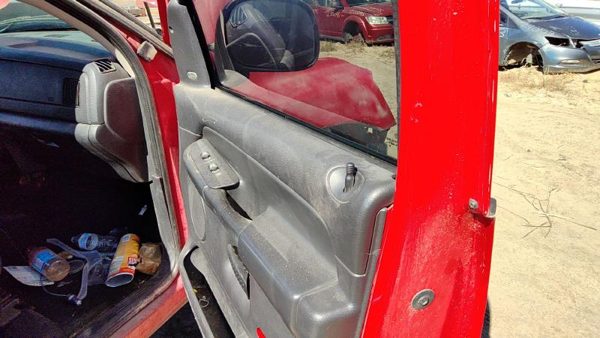 2003-05 Dodge Ram 1500 Passenger Right Front Door Trim Panel With Switches Black — photo 2