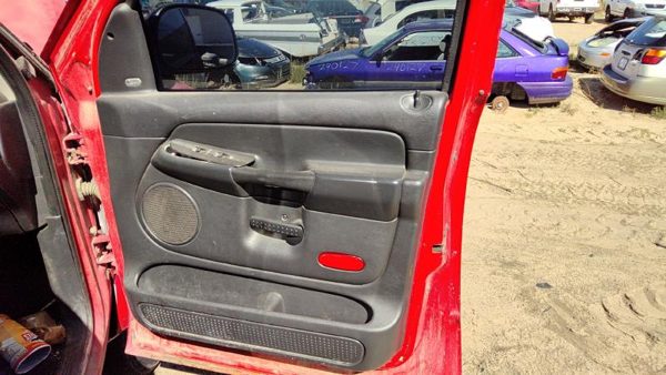 2003-05 Dodge Ram 1500 Passenger Right Front Door Trim Panel With Switches Black — photo 1