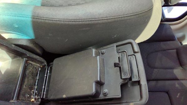 10-12 Ford Fusion Center Console Lid Only Oem Arm Rest Fold Down At Fwd Black Dw — photo 3