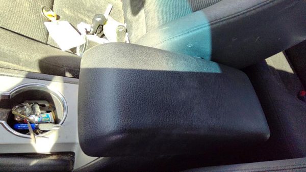 10-12 Ford Fusion Center Console Lid Only Oem Arm Rest Fold Down At Fwd Black Dw — photo 1