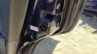 1997-2001 Toyota Camry Passenger Right Rear Door Latch With Rods/Cables Oem Back