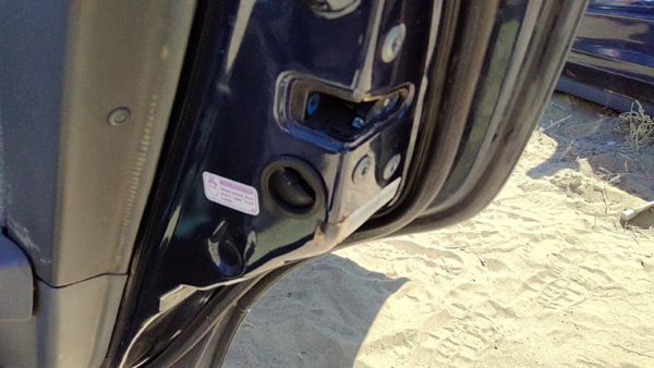1997-2001 Toyota Camry Passenger Right Rear Door Latch With Rods/Cables Oem Back — photo 1