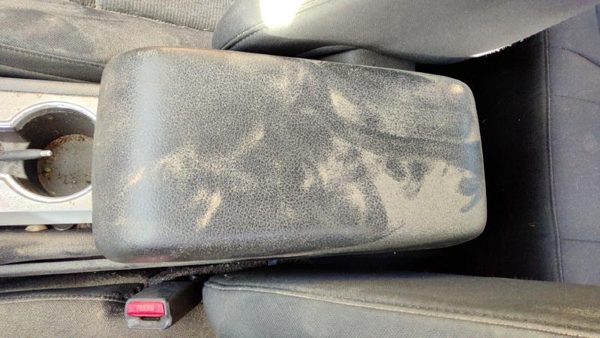 10-12 Ford Fusion Center Console Lid Only Arm Rest Fold Down Dw Charcoal Black — photo 1