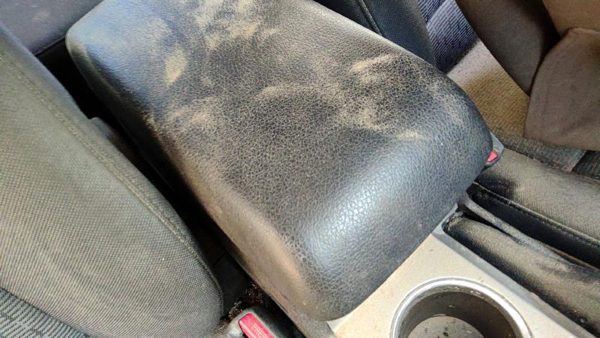 10-12 Ford Fusion Center Console Lid Only Arm Rest Fold Down Dw Charcoal Black — photo 3
