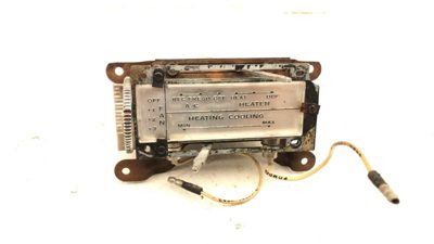 1964-1966 Ford Thunderbird Temperature Control Head Unit Oem With Ac Dash