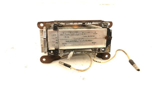 1964-1966 Ford Thunderbird Temperature Control Head Unit Oem With Ac Dash — photo 1