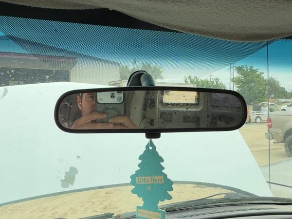 2000-2018 Chevy Express Van 2500 Inside Rear View Mirror Oem Windshield Mounted — photo 1