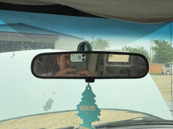 2000-2018 Chevy Express Van 2500 Inside Rear View Mirror Oem Windshield Mounted — photo 4