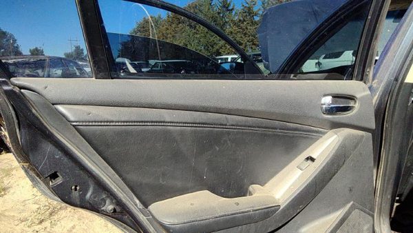 07-12 Altima Driver Left Rear Door Trim Panel With Switches Back G Charcoal 4 Dr — photo 5