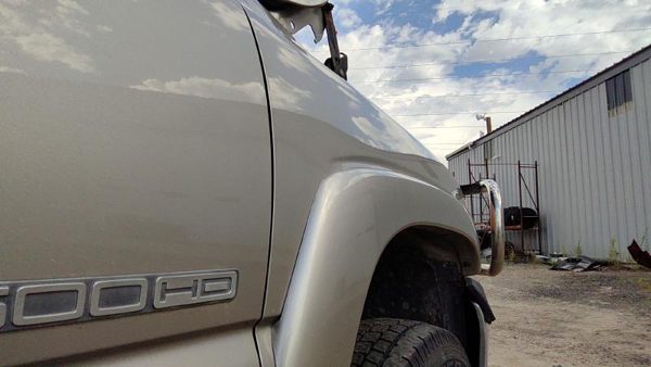 99-07 Sierra 2500 Hd Passenger Right Front Fender Oem Pewter Metallic 11u Clean — photo 4