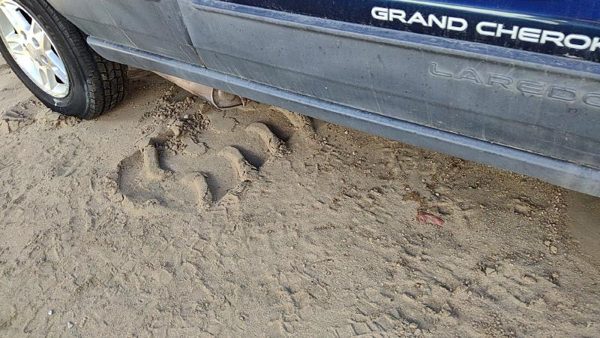 2004 Jeep Grand Cherokee Passenger Right Lower Rocker Panel Moulding Side Skirt — photo 4