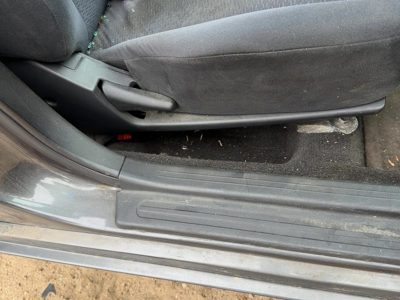 2005 Nissan Altima Passenger Right Side Seat Trim Panel Oem Charcoal G