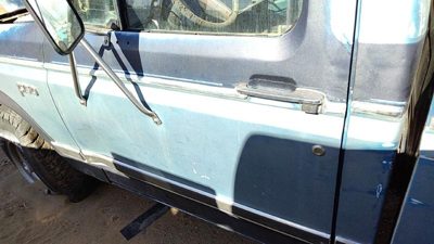 1982 Ford F150 Front Door LH Blue