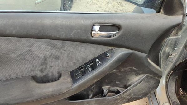 07-09 Altima Driver Left Front Door Trim Panel With Master Switch Charcoal G — photo 3