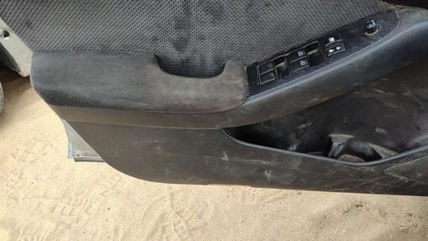 07-09 Altima Driver Left Front Door Trim Panel With Master Switch Charcoal G — photo 6