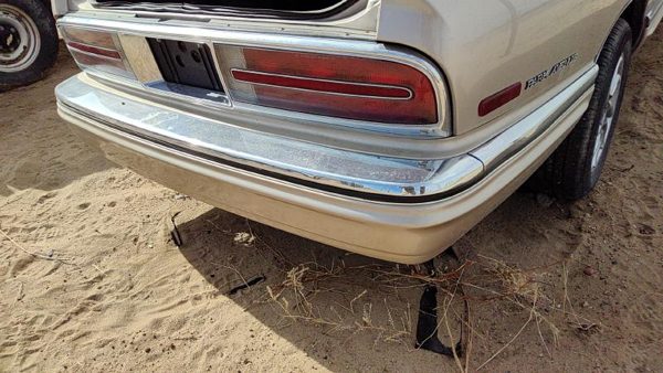 1991-1996 Buick Park Ave Ultra Rear Bumper Cover Assembly Oem Back Gold 25534978 — photo 5