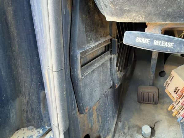 1981 Dodge D150 Driver Left Lower Kick Vent Air Intake Trim Panel Oem — photo 1