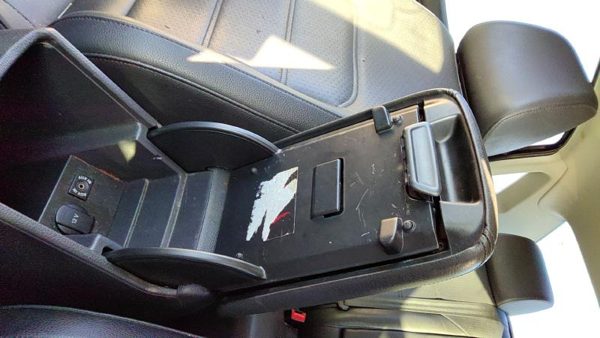 2012-2015 Vw Passat Center Console Lid Only Oem Arm Rest Fold Down Black Tb — photo 4