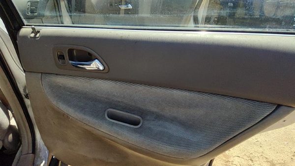 96-97 Accord Passenger Right Rear Door Trim Panel With Switches Back Gray F — photo 3