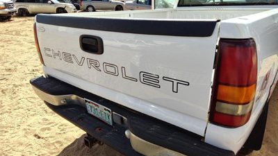 1999 Chevy Silverado 1500 Trunk/decklid/hatch/tailgate White 50U With Box