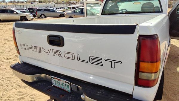 1999 Chevy Silverado 1500 Trunk/decklid/hatch/tailgate White 50U With Box — photo 3