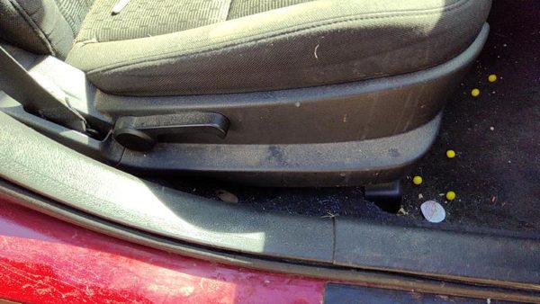 2010 Ford Fusion Passenger Right Side Seat Trim Panel Oem Black Dw — photo 2