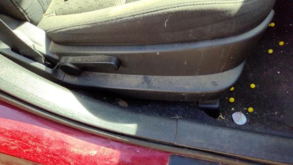 2010 Ford Fusion Passenger Right Side Seat Trim Panel Oem Black Dw — photo 3