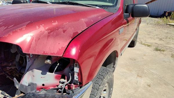 2003 Ford F250 Sd Pickup Fender LH Super Duty Maroon — photo 2
