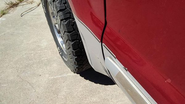 2003 Ford F250 Sd Pickup Fender LH Super Duty Maroon — photo 5