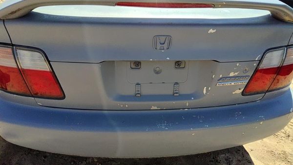 96-97 Accord Honda License Plate Trim Surround Panel Tail Trunk Finish Gray — photo 3