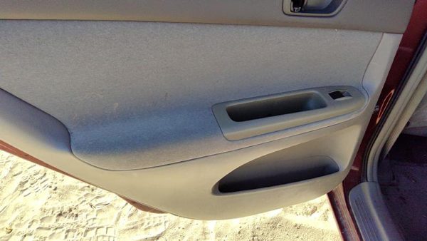 02-04 Toyota Camry Driver Left Rear Door Trim Panel With Switches Back Taupe 43 — photo 8