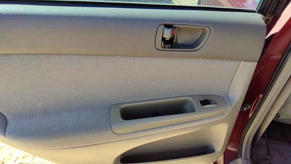 02-04 Toyota Camry Driver Left Rear Door Trim Panel With Switches Back Taupe 43 — photo 6