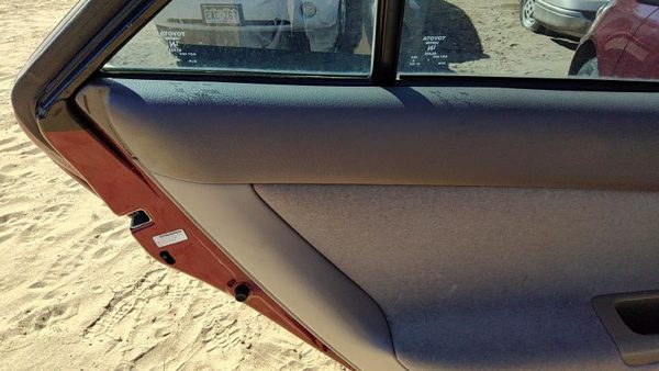 02-04 Toyota Camry Driver Left Rear Door Trim Panel With Switches Back Taupe 43 — photo 2