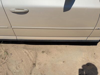 2001 Lincoln LS Passenger Right Front Moulding From Door Ivory HC XW4Z5420878AAM