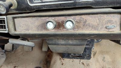 77-82 Ford Courier Heater Control Fan And Temp Knobs Oem