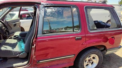 1994 Ford Explorer Rear Door LH Red