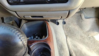 2000-2001 Olds Bravada Ash Tray Assembly Oem Slide Out Dash Pewter 922 15744357