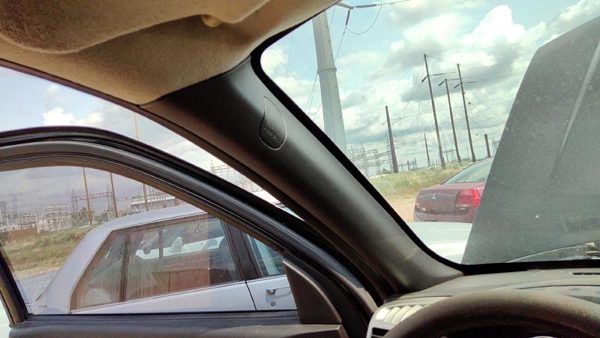 04-12 Gmc Canyon Driver Left A Pillar Trim Windshield Post Panel Oem Ebony 19J — photo 4