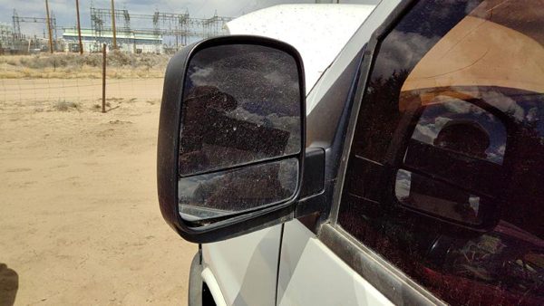 2008-2014 Chevy Express Van Driver Left Side Mirror Door Mounted Oem 15227418 — photo 2
