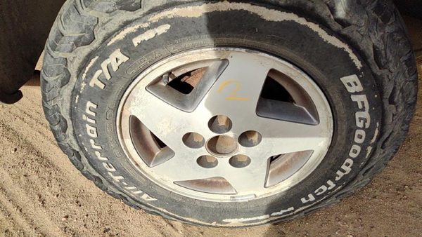 1993-1995 Jeep Grand Cherokee 15 Aluminum Wheel Oem Factory 5 Spoke Rim #2 — photo 3