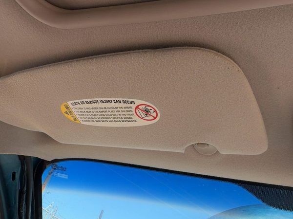 2001 Chrysler Pt Cruiser Driver Left Sun Visor Oem Sunroof Illumination Beige — photo 1