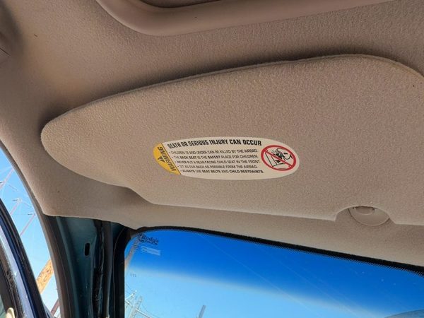 2001 Chrysler Pt Cruiser Driver Left Sun Visor Oem Sunroof Illumination Beige — photo 4