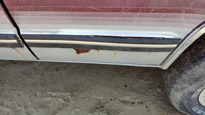 1991-1994 S10 Blazer Driver Left Rear Moulding From Door Oem Back Trim Strip
