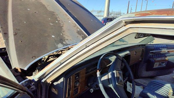 1984 Deville Sedan Lh Driver Left Drip Rail Molding Chrome Trim Above Doors Oem — photo 2