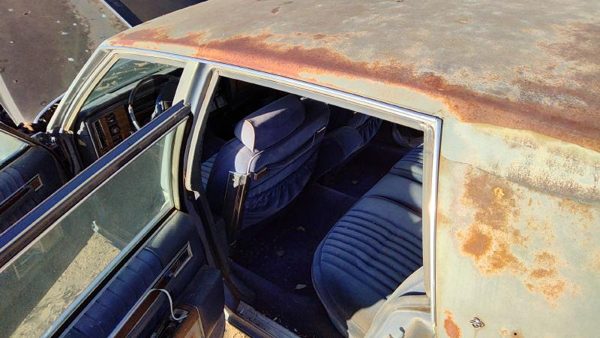1984 Deville Sedan Lh Driver Left Drip Rail Molding Chrome Trim Above Doors Oem — photo 6
