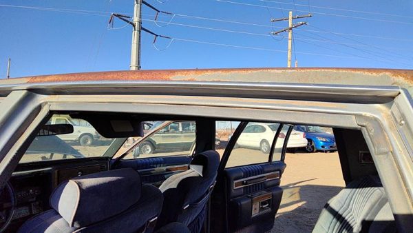 1984 Deville Sedan Lh Driver Left Drip Rail Molding Chrome Trim Above Doors Oem — photo 4
