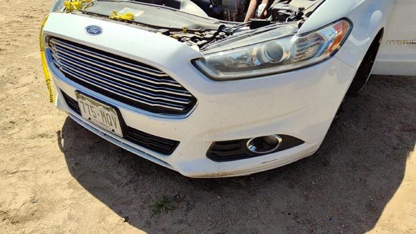 2013-2016 Ford Fusion Front Bumper Cover Assembly Oem White Yz Ds7Z17D957Aaptm — photo 2