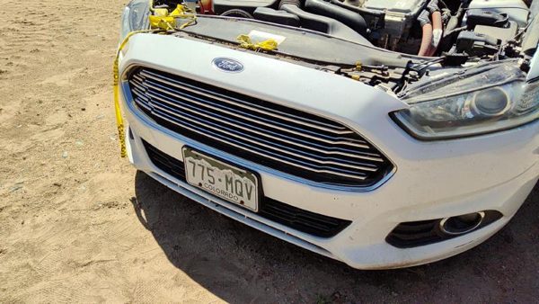 2013-2016 Ford Fusion Front Bumper Cover Assembly Oem White Yz Ds7Z17D957Aaptm — photo 4