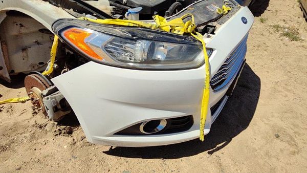 2013-2016 Ford Fusion Front Bumper Cover Assembly Oem White Yz Ds7Z17D957Aaptm — photo 8